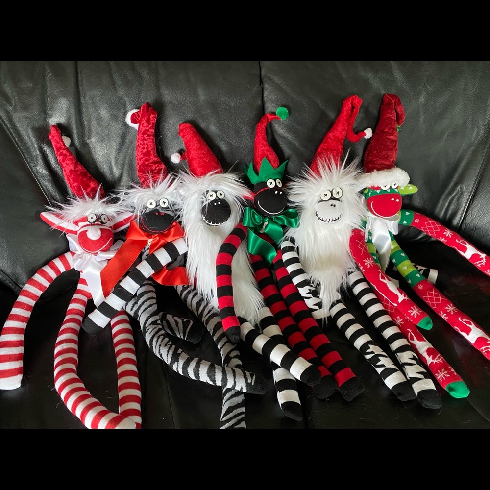 Sock monkeys hand made one of a kind